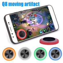 Controlador de juegos para teléfono móvil y tableta Q8Mini con joystick y pantalla táctil
