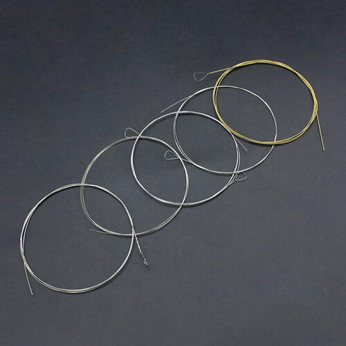EASTIN 5pcs Banjo Strings Set Replacement Banjo Strings 5 String Set Banjo Instrument Strings 2