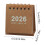 Vintage Mini Skrivbordskalender2025–2026 3