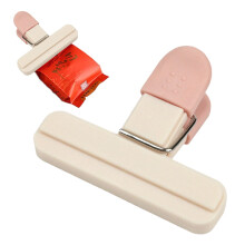 1 clip de sellado resistente, 7,8 cm (3,07"), color rosa, para bolsas de alimentos, ideal para despensas de cocina y almacenamiento hermético.