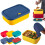 Boîte à lunch en silicone avec couvercle – Étanche, compatible micro-ondes, 1