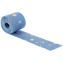 Fita OUNONA Azul Celeste com Estrelas para Artesanato, Fita Multifuncional e Durável para Decoração de Festas