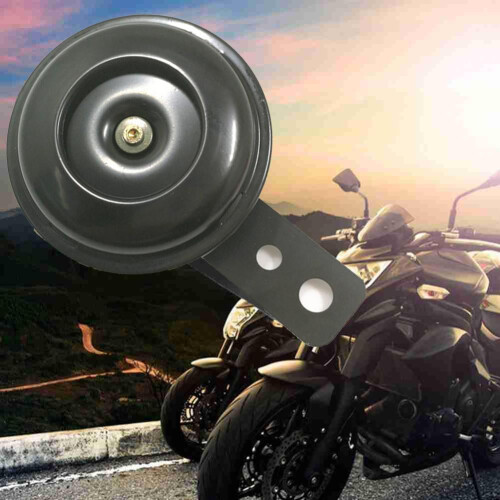 Εκκαθάριση! Αδιάβροχη ηλεκτρική σειρήνα 6V105dB για όχημα/μοτοσικλέτα τ νι Μαύρο O2G9 1