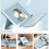 Touchpad Keyboard Case with Mouse Compatible with Xiaomi Redmi Pro 12.1'' 2024, Blue 7