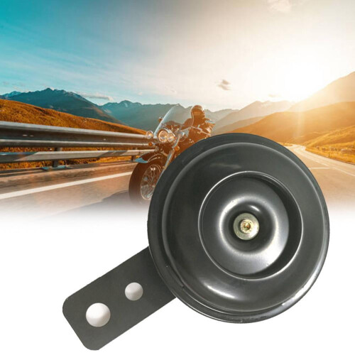 Εκκαθάριση! Αδιάβροχη ηλεκτρική σειρήνα 6V105dB για όχημα/μοτοσικλέτα τ νι Μαύρο O2G9 2