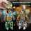 Robot Fingertip Spin Top Fidget Spinner Transformable Gyro Robot 7
