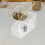 Scatola organizer in plastica trasparente per bustine di tè – Compatibile con bustine di tè, condimenti per caffè e bustine di zucchero – 4