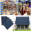 10 τεμάχια DIY μινιατούρα κεραμίδια στέγης για στέγες κουκλόσπιτων Μίνι κεραμίδια 7