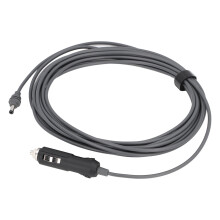 Cable de alimentación para coche DC 15 m 49.2 ft al encendedor de cigarrillos