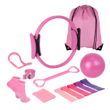 Yoga Pilates 13-teiliges Set für Frauen, Heimfitness-Set, Übungsgeräte für Anfänger, Ganzkörper-Fitnesszubehör