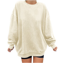 Bluza damska Admvng, luźna, z długim rękawem, lekka, w rozmiarze S-2XL