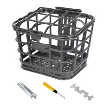 Bike Basket ABS Bicycle Storage Basket for Picnic Electric Bike Cycling No Liner