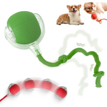 Interaktiver rollender Hundeball, 360-Drehball mit automatischer Bewegung für Hunde und Katzen – Kompatibel mit der aktualisierten Version von