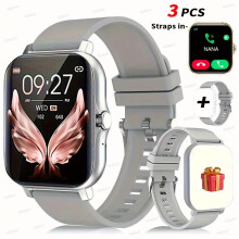Nuovo smartwatch sportivo unisex 2025 da 1,83'' con touchscreen completo - Chiamate/notifiche wireless, ricarica USB, regalo ideale per familiari e