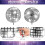 18 τεμάχια 32" Μπαλόνια Μεγάλα Disco Ball, Φουσκωτά Μπαλόνια Καθρέφτη από Αλουμινόχαρτο 7
