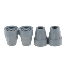 Antislip krukdoppen grijs, 4 stuks