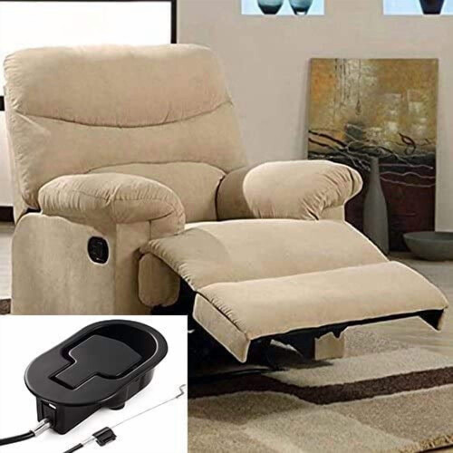 Black Metal Recliner Pull Handle Replacement 1