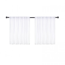 Rideau de salle de bain AUQ transparent imperméable occultant 1 pièce