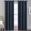 Marineblå mørklægningsgardinpanel 100"B x 84"L 1