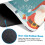 Μπλε Mouse Pad Χιονάνθρωπος Άγιος Βασίλης Μεγάλο Mouse Pad Gaming Αντιολισθητικό 5