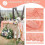 Τραπεζομάντιλο με τυροπέταλα Boho Romantic, 12 τεμάχια, 35 x 120 ίντσες 4