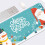 Μπλε Mouse Pad Χιονάνθρωπος Άγιος Βασίλης Μεγάλο Mouse Pad Gaming Αντιολισθητικό 6
