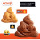 Μίνι βαφλιέρα Emoji Poop – Βαφλίερ με χαμογελαστό πρόσωπο 4" για παιδιά, 4