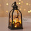 Mini lanterne d'Halloween avec miroir – Veilleuse LED 4