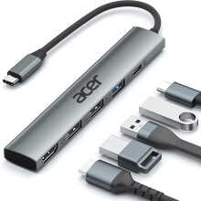 5-i-1 USB-C-hubb med 4K HDMI, 100W PD och USB 3.0