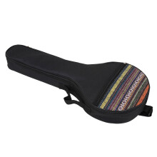 Case For Banjo Ukulele Black Cotton 1Pcs