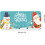 Μπλε Mouse Pad Χιονάνθρωπος Άγιος Βασίλης Μεγάλο Mouse Pad Gaming Αντιολισθητικό 3