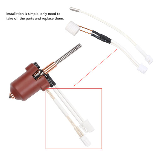 Ender 3 V3 KE 24V 60W Keramik-Heizelement Thermistor 2