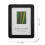 1Pack Baby Picture Frames Newborn Wooden Rectangular Shape 20.5x16cm 2