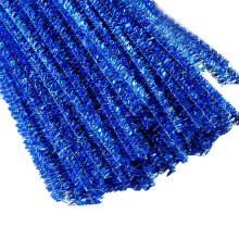 100pcs 12" Golden Glitter Pipe Cleaners, Fuzzy Stems for DIY Crafts, Party Decor – Compatible with Kids' Art Projects