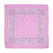 1 stuk multifunctionele bandana met paisley- en cowboyprint, polyester hoofdband, 22x22 inch