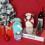 Handmade Christmas Gnome Plush Beige 1pc 6