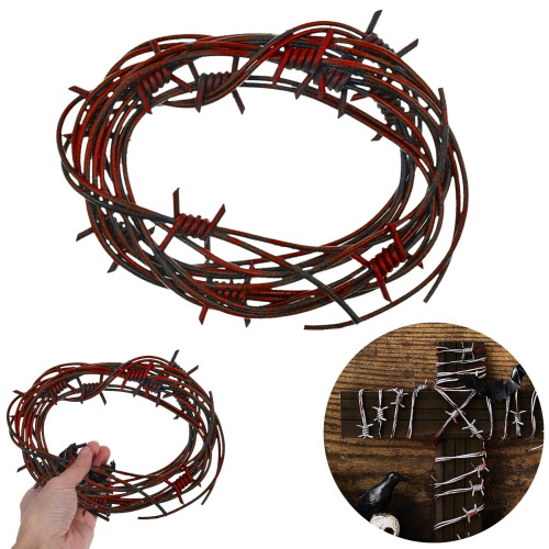 Γιρλάντα από συρματόπλεγμα PVC 8,2ft Western Halloween Decor 8,2ft 1