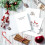 Cartões de Natal 4" x 6" Pacote com 24 unidades e envelopes 5