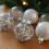 Silver Christmas Ball Ornaments 6 Pack 6cm 4