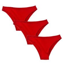 Lenjerie intimă pentru femei, pachet de 3 bucăți, chiloți elastici cu talie joasă, culoare solidă, ventilați, de zi cu zi, mărimea M-2XL