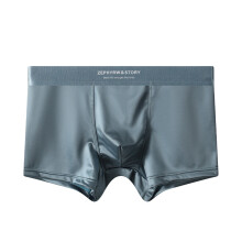 Heren boxershorts, zeer elastisch, ademend, 3D-snit, U-vormig, glad, ijzijde satijn, naadloos.