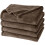 Soft Brown Plush Flannel Blanket 120x200cm 2