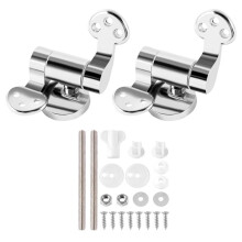 Toilet Hinge 1Pair Replacement Stainless Steel Hinges for All Toilet Cover Lid Soft Close Toilet Fittings