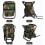 Banqueta de camping camuflada com bolsa térmica 3 em 1 4