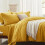 Full Size Comforter Set Mustard Yellow 7 Piece 4