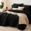 Kingsize Seersucker Microfiber Beddengoedset (7-delig) 1