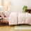Blush Pink Full Comforter Set 7-Piece Down Alternative 5