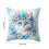 Kissenbezug mit Katzenmuster, 45 x 45 cm, Polyester, mit verdecktem Muster 3