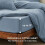 Housse de couette Queen – Microfibre de polyester douce, 1 2