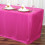 BalsaCircle6pieds Nappe ajustée en polyester fuchsia 1